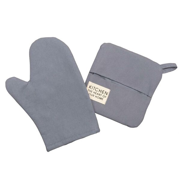 Набор для кухни Этель Kitchen, 2 предмета, синий, саржа