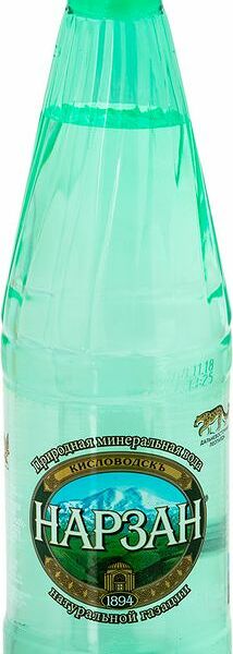 Вода минеральная Нарзан натуральной газации 500 мл