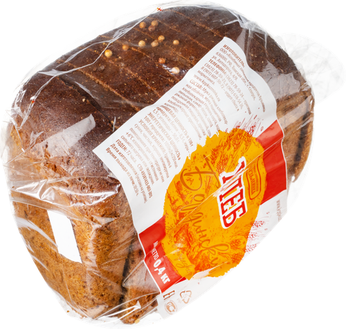 

Хлеб Бородинский заварной в нарезке