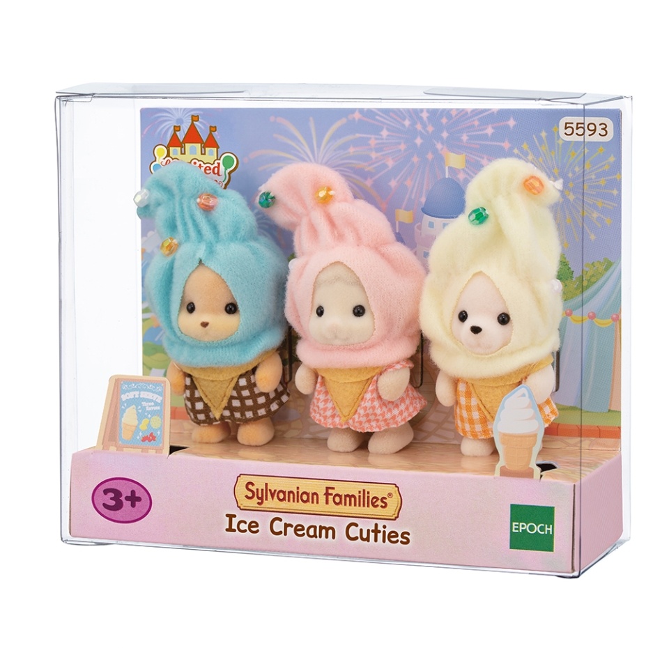 

Игровой набор Sylvanian Families «Малыши в костюмах мороженого»