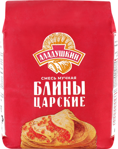 

Мучная смесь Аладушкин Блины Царские 800 г