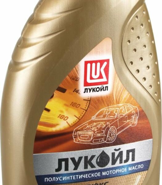 Масло моторное Лукойл Люкс 5W-40 полусинтетическое, 1 л