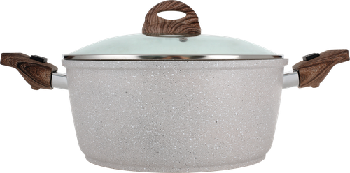 

Кастрюля с крышкой HOMECLUB Mosaic, литой алюминий, стеклянная крышка, 2л