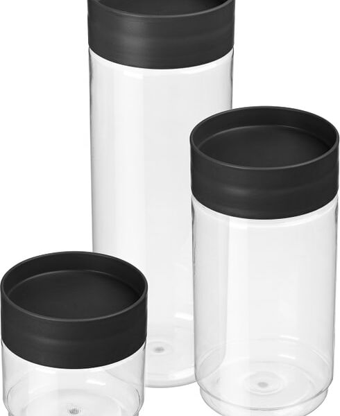 Комплект емкостей IdiLand Asti для сыпучих продуктов 3шт