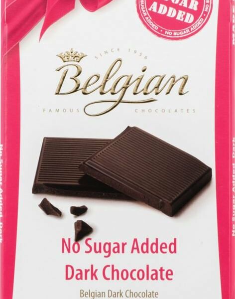Шоколад горький Belgian без сахара