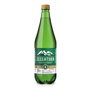 Вода минеральная газированная №4 Ессентуки, 1 л