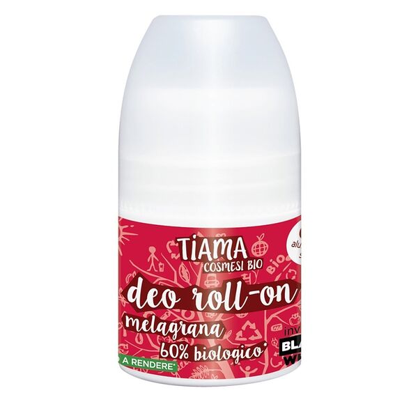 Дезодорант шариковый TIAMABIO DEO ROLL-ON POMEGRANATE с ароматом граната,  Италия