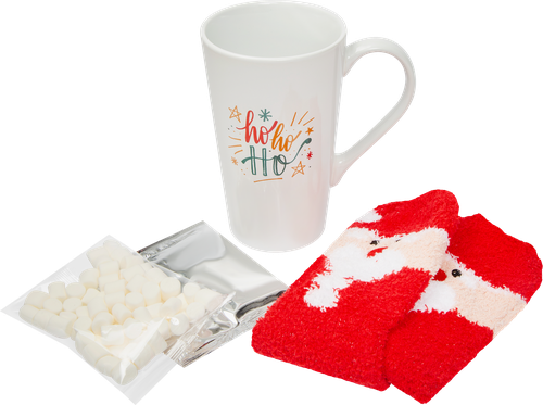 

Набор подарочный MUG AND SOCKS Какао-напиток, 28г + маршмеллоу, 30г, носки + кружка, 750г