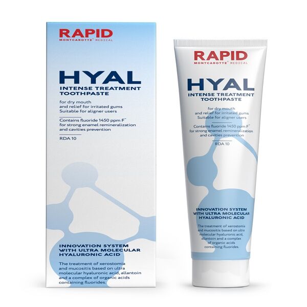 Montcarotte зубная паста Rapid Hyal интенсивное восстановление 75 мл