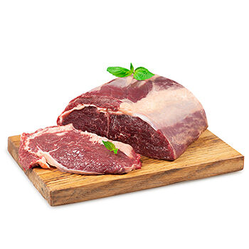 Говядина бескостная толстый край, Orenbeef, 1.4-1.9 кг, Россия