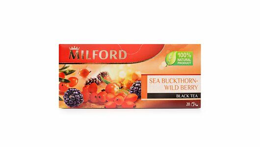 Чай фруктовый Milford Облепиха- лесная ягода пакетированный 20х1,5 г