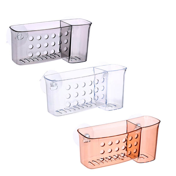 Держатель для банных принадлежностей Vetta на присосках, 16,5x5x8 см цвет в ассортименте