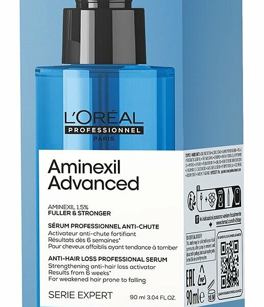 L'OREAL PROFESSIONNEL Aminexil Advanced Сыворотка активатор профессиональная против выпадения, 90 мл