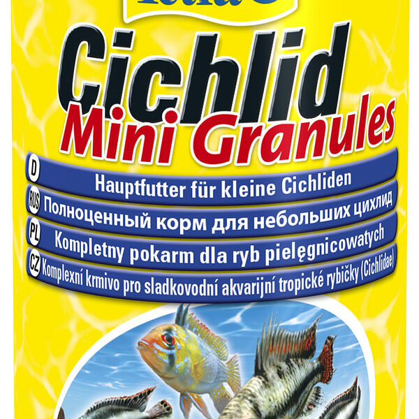 Tetra Cichlid Mini Granules корм для маленьких и карликовых цихлид (гранулы)