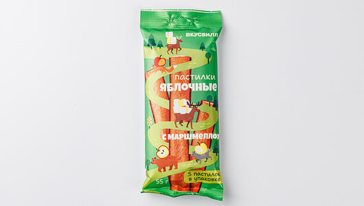 Пастилки яблочные с маршмеллоу