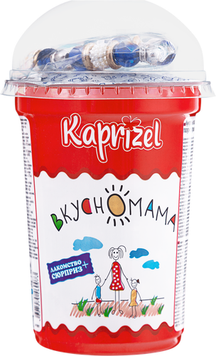 

Кукурузные шарики Kaprizel в молочной глазури с игрушкой 30 г