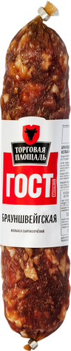 

Колбаса сырокопченая Торговая площадь Брауншвейгская 245 г