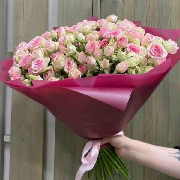 Букет кустовых роз Моя любовь