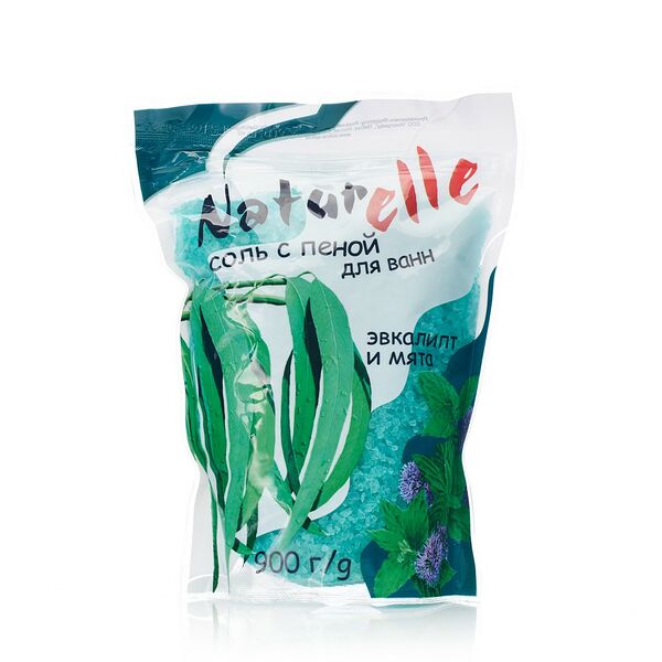 Соль для ванны Naturelle эвкалипт и мята