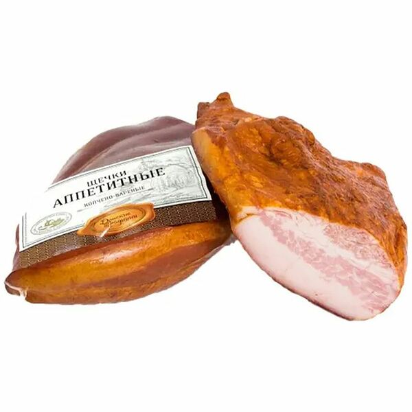 Щечки свиные Донские традиции Аппетитные копчёно-варёные категория Г