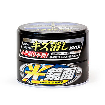 Полироль для кузова Soft99 устранение царапин Scratch Clear для темных 200г, Япония