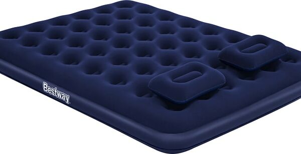 Матрас надувной Bestway с подушками и насосом 152*203*22см
