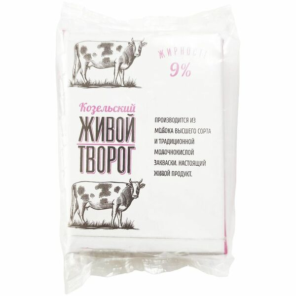 Творог Козельский 9%