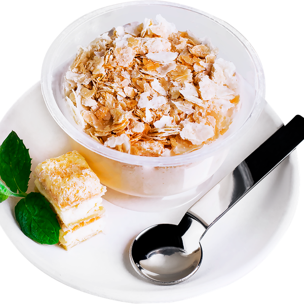 Пирожное из слоёного теста и заварного крема Наполеон 0 калорий