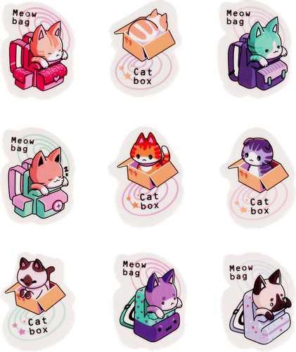

Ластик MESHU Meow-bag фигурный, 4х3х1,3см, Арт. MS_45598