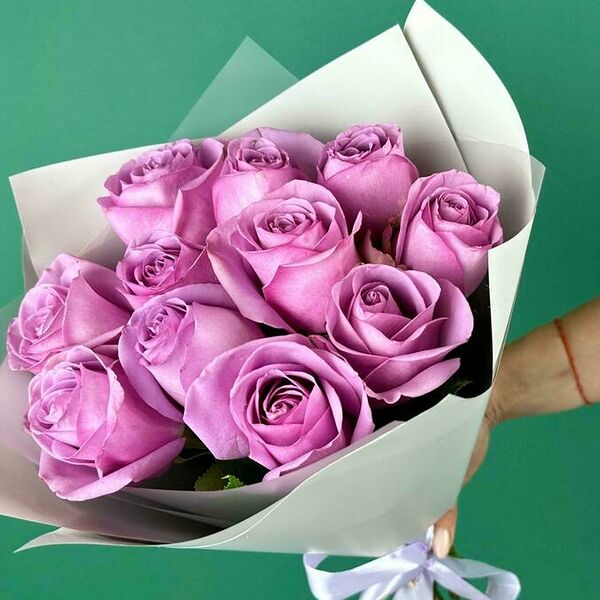 Букет цветов из 11 эквадорских роз Кул Вотер