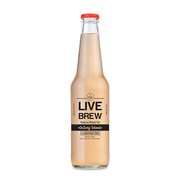 

Напиток комбуча Live Brew OoLong Island клубника-базилик-молочный улун