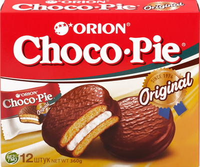 Пирожное Choco Pie Орион (Orion) 30 г х 12 шт. дизайн упаковки в ассортименте