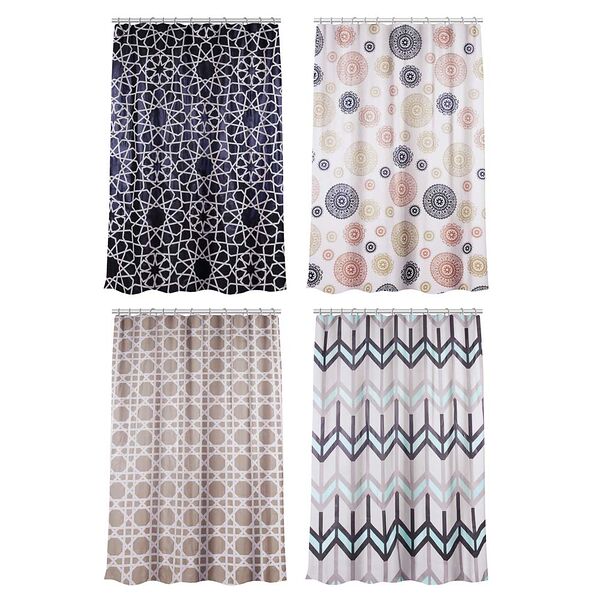 Vetta шторка для ванной, пева, 180x180см, 