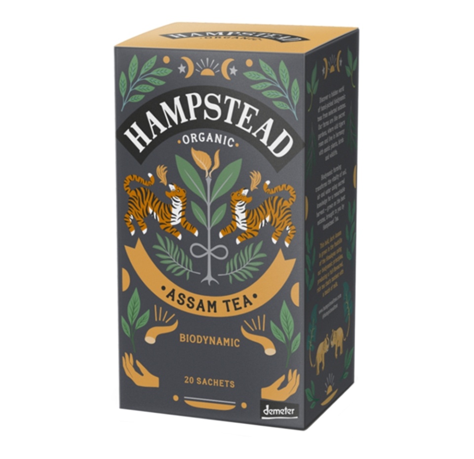 

Чай черный Hampstead "Ассам" 20х2г
