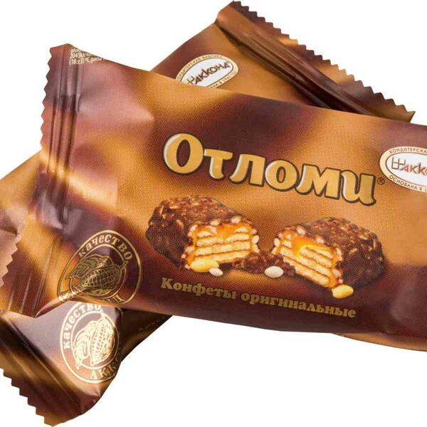 Конфеты Акконд Отломи вафельно-карамельные вес