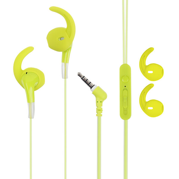 Forza наушники проводные вкладыши, гарнитура, оплетка tpe, пластик, 3 цвета