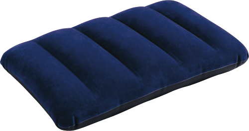 Подушка Intex надувная флокированная 43х28х9см 