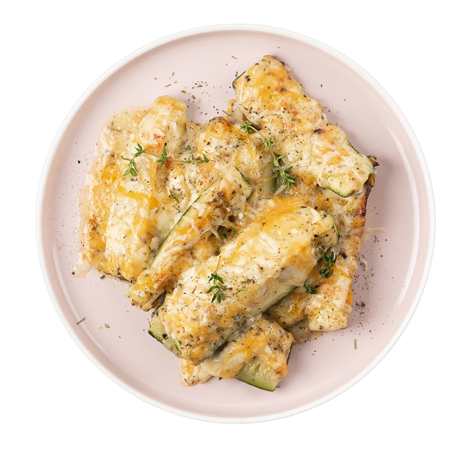 

Цукини запеченные От бренд-шефа АВ с пармезаном вес