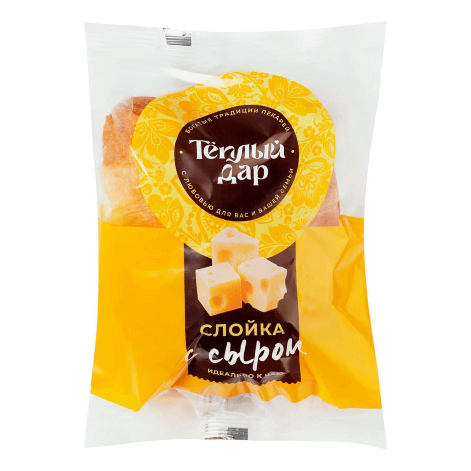 

Слойка Теплый Дар с сыром 90 г