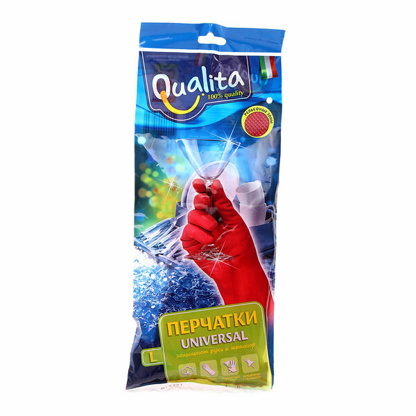 Перчатки universal (универсал) размер L ТМ Qualita (Квэлита)