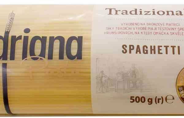 Макаронные изделия Спагетти Adriana Pasta бронзовая матрица