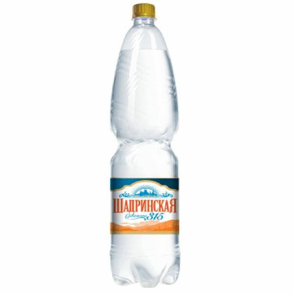 Вода минеральная Шадринская-315 газированная, 1.5 л