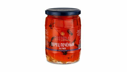Перцы печеные Gustoria консервированные 580 мл