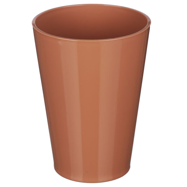 Кашпо крокус, карамель 1,3л, пластик