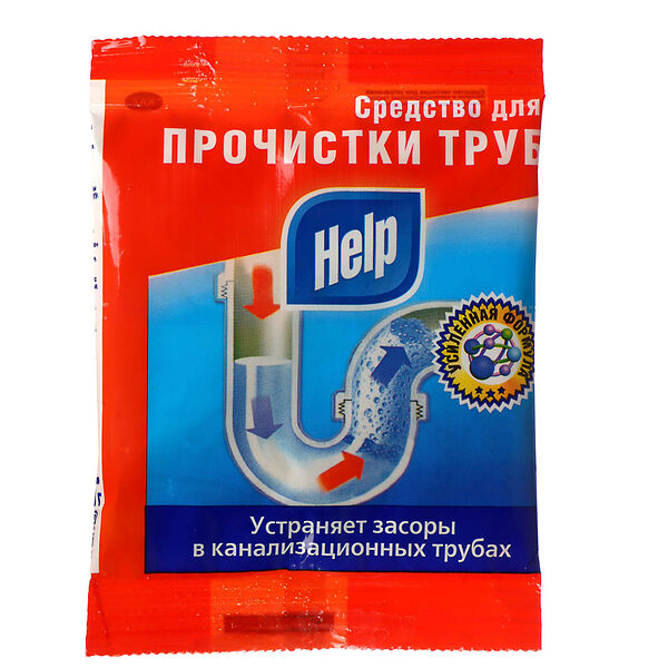Средство для прочистки труб Help 90 г