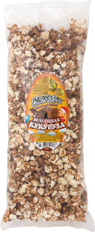

Кукуруза воздушная МАККОРН Шоколад 250г