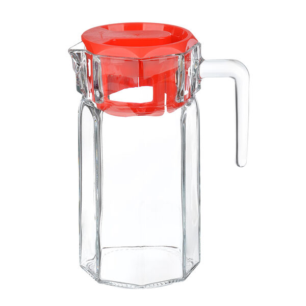Pasabahce кувшин 1250мл, стекло, кошем, с крышкой