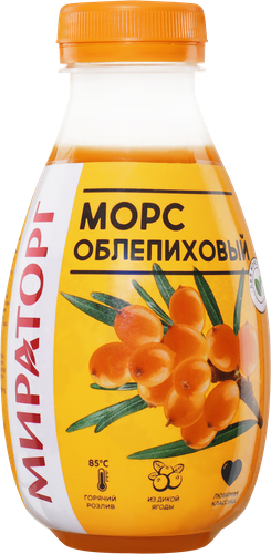 

Морс МИРАТОРГ Облепиховый, 370мл