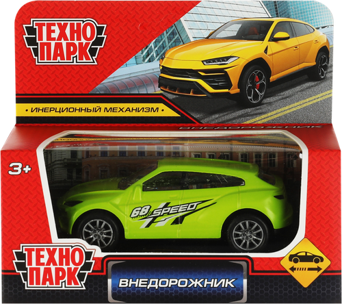 

Машина ТЕХНОПАРК 10см, металлическая, инерционная, в ассортименте