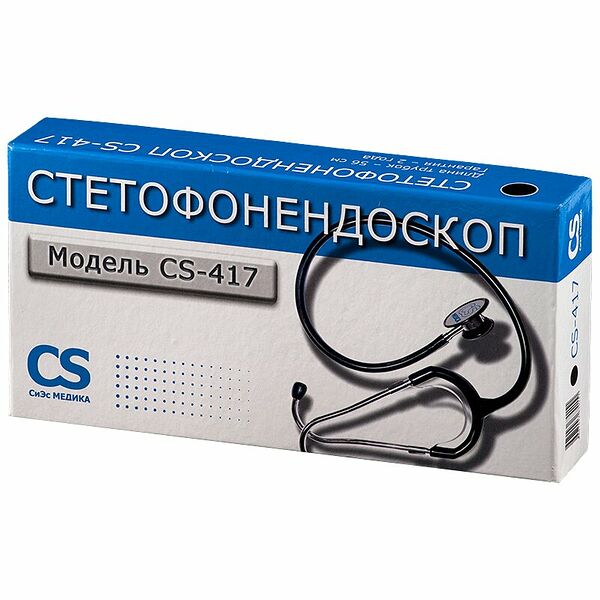 Стетофонендоскоп CS Medica CS-417 черный